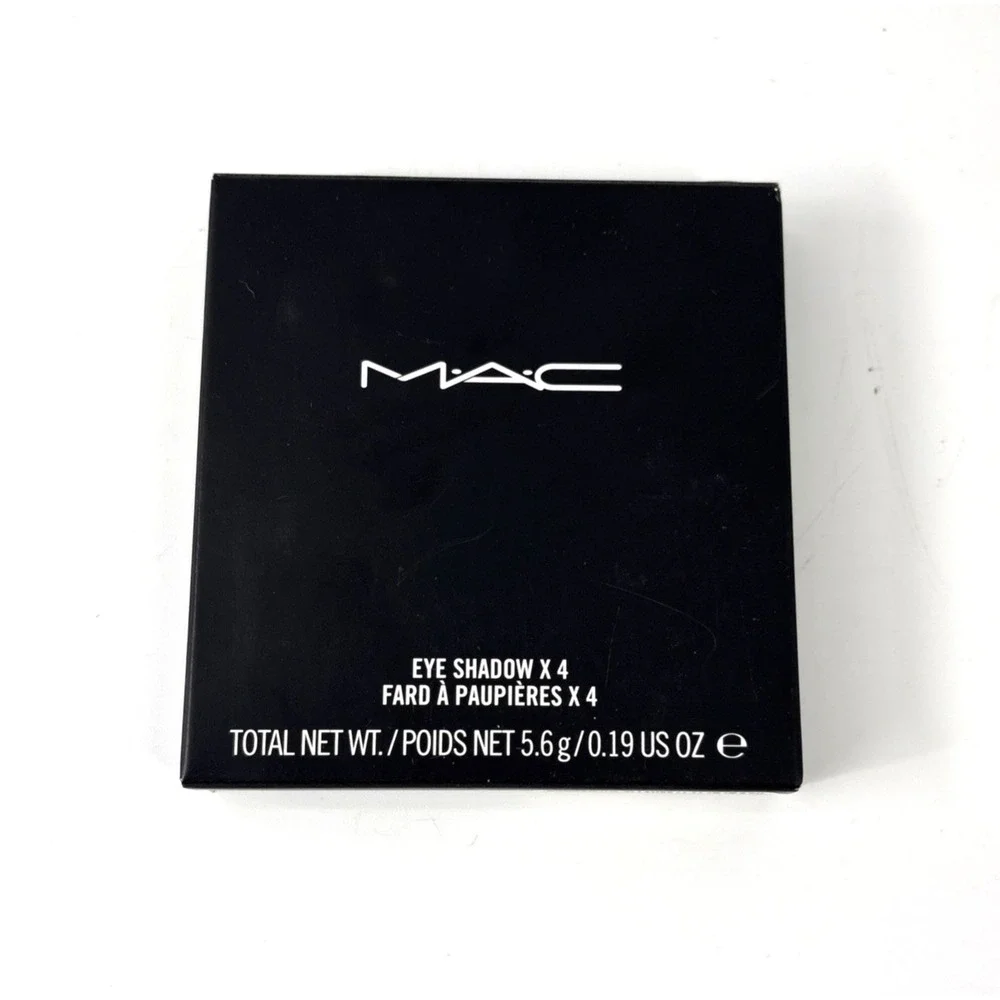 MAC Eye Shadow x 4 DEVILISHLY DARK Palette Quad Compact NIB Discontinued Rare